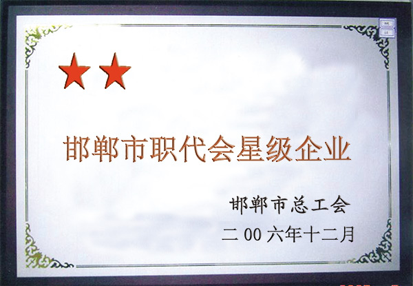 邯鄲市職代會星級企業